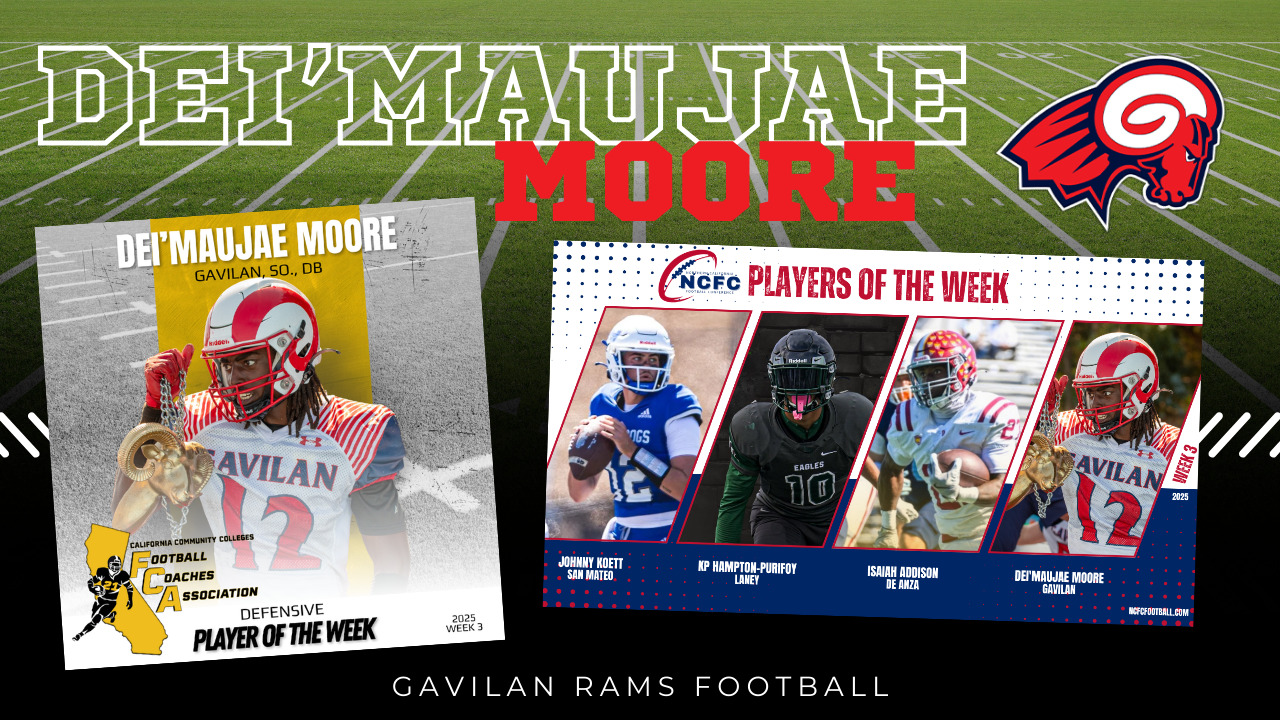 Rams&rsquo; Dei&rsquo;Maujae Moore named State, Northern California Player of the Week