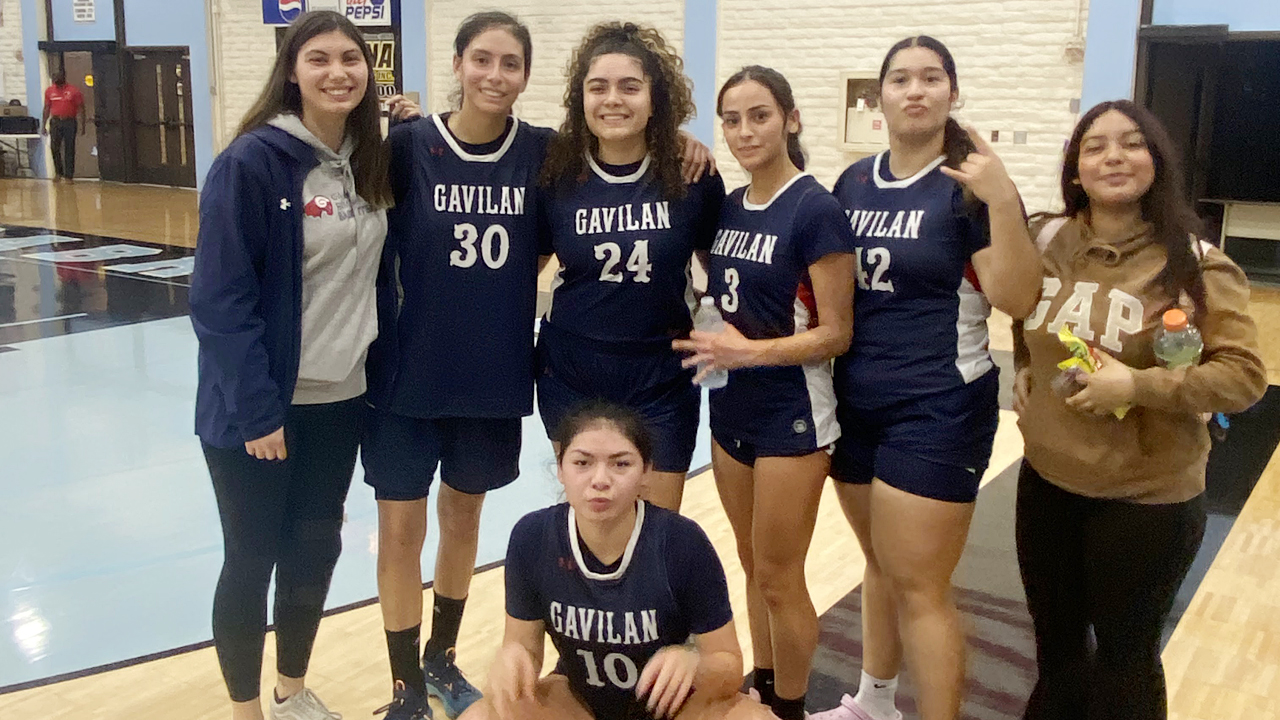 Alexa Martinez (#10) earned All-Coast Conference South Division honors